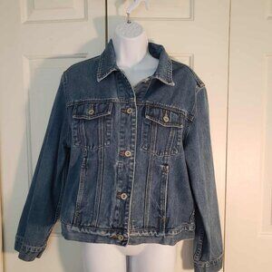 Eddie Bauer Jean Jacket size M
